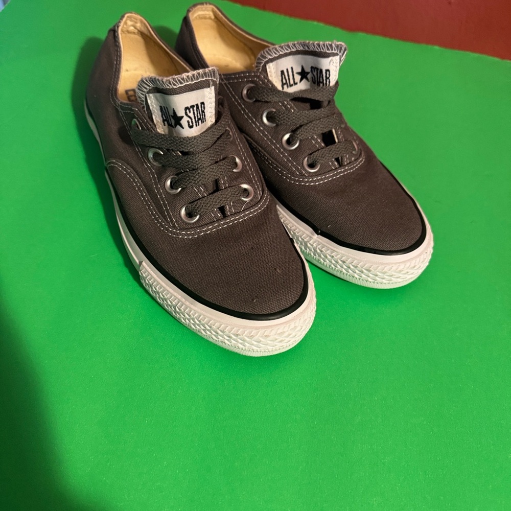Converse All Star Low Top Sneakers — Charcoal Gray - Picture 14 of 17
